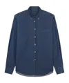 Paul & Shark Cotton Shirt In Blue