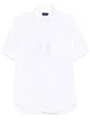 Paul & Shark Cotton Shirt In White