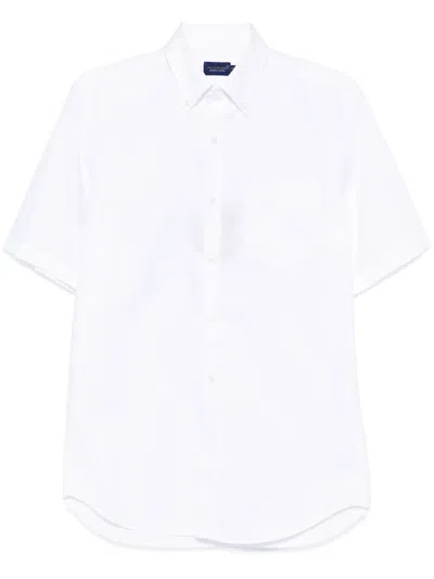 Paul & Shark Cotton Shirt In White