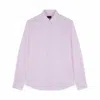 Paul & Shark Camicia In Cotone Con Motivo A Righe In Bianco Righe Rosa