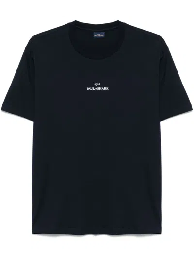 Paul & Shark Cotton T-shirt In Black