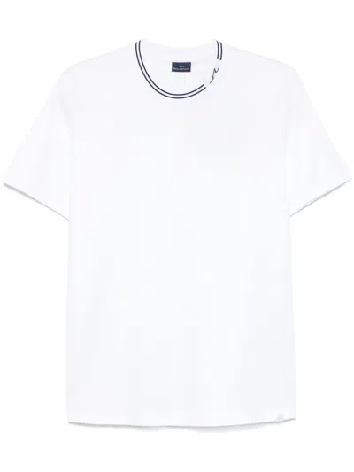 Paul & Shark Cotton T-shirt In White