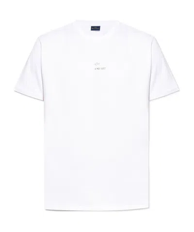 Paul & Shark Cotton T-shirt In White