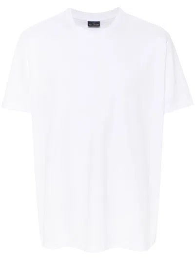 Paul & Shark Short-sleeve Organic Cotton T-shirt In White