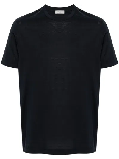 Paul & Shark Crew-neck T-shirt In Blue