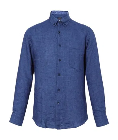Paul & Shark Denim Shirt In Blue