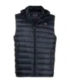 Paul & Shark Outwear Waistcoat In Black