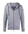 Paul & Shark Drawstring Hoodie In Gray