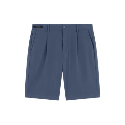 Paul & Shark Dynamic Stretch Bermuda Shorts In Blue