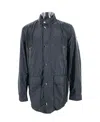 Paul & Shark Emblem Cotton Suit In Black
