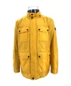 Paul & Shark Emblem Cotton Suit In Yellow