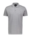 Paul & Shark Embroidered Logo Polo Shirt In Gray