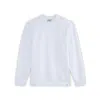 Paul & Shark Felpa X-soft Fleece Con Ricamo Logo In Bianco
