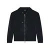 Paul & Shark Felpa Zip-up In Cotone Active Fleece In Blu