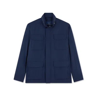 Paul & Shark Field Jacket Typhoon® Platinum In Blu