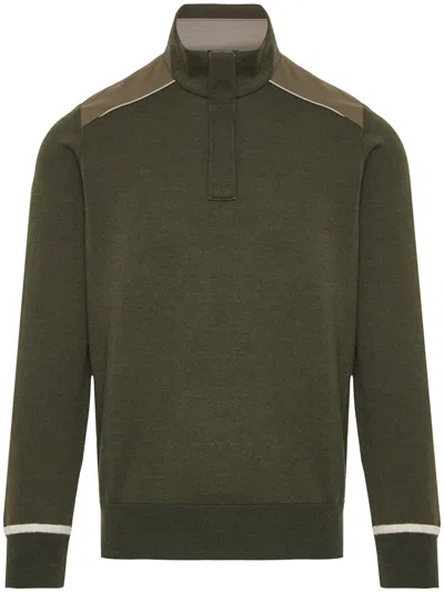 Paul & Shark Fine-knit Jumper In 绿色