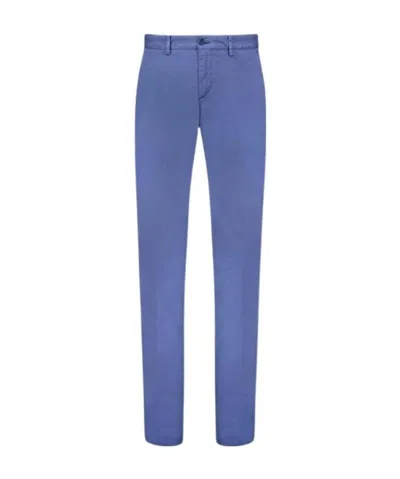 Paul & Shark Flanged Pocket Casual Pants In Blue