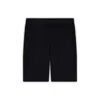 Paul & Shark Bermuda Tinto Capo In Cotone X-soft Fleece In Nero