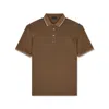 Paul & Shark Polo In Cotone Piqué Tinto Capo In Beige