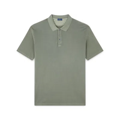 Paul & Shark Polo In Cotone Piqué Tinto Capo In Militare