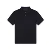 Paul & Shark Polo In Cotone Piqué Tinto Capo In Nero