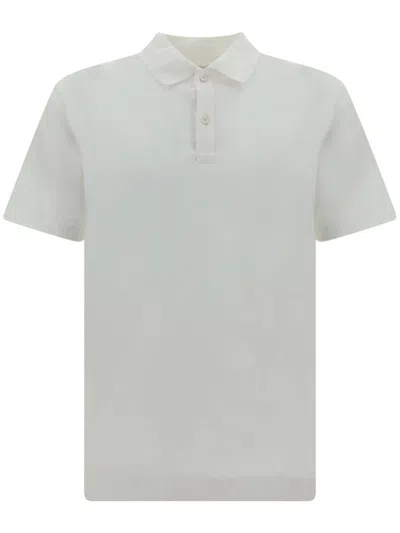 Paul & Shark Polo Shirt In Bianco