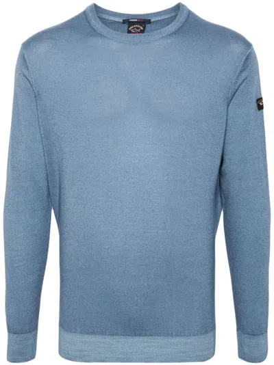 PAUL & SHARK GARMENT-DYED WOOL SWEATER