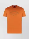 Paul & Shark Graphic Print Crew-neck Cotton T-shirt