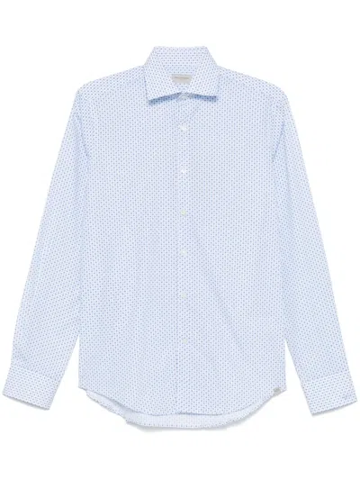 Paul & Shark Graphic-print Shirt In White