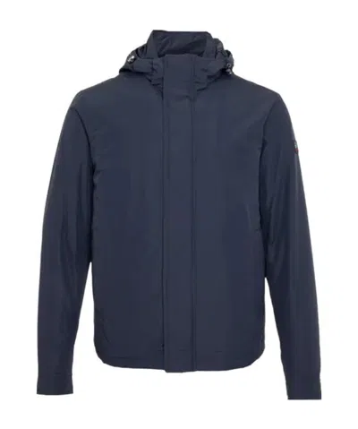 Paul & Shark Hooded Jacket In Black