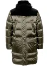 Paul & Shark Hooded Padded Parka In Green