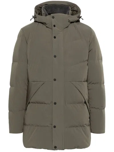 Paul & Shark Hooded Parka In 绿色