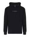 Paul & Shark Logo-print Hoodie In Black