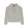 Paul & Shark Felpa Con Cappuccio In Cotone Active Fleece In Burro