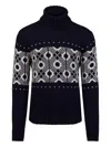 Paul & Shark Intarsia-knit Jumper In Blue