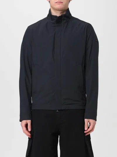 Paul & Shark Long-sleeved Casual Jacket In Black