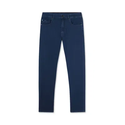 Paul & Shark Jeans In Giza Cotton Denim Stretch In Blu Jeans