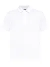 Paul & Shark Short-sleeved Polo Shirt In Weiss