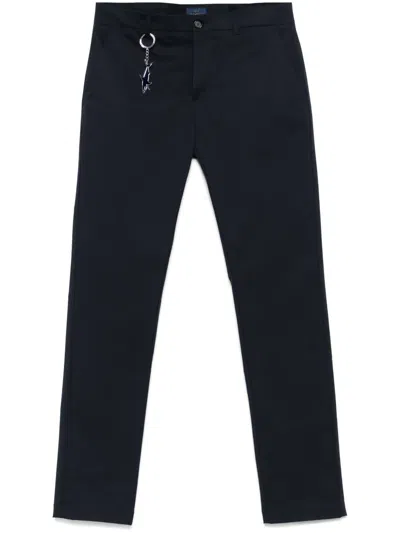 Paul & Shark Keyring-attachment Trousers In Blue
