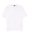Paul & Shark Knitted T-shirt In White