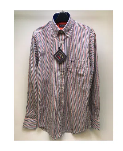 Paul & Shark Lapel Long-sleeved Shirt In Gray