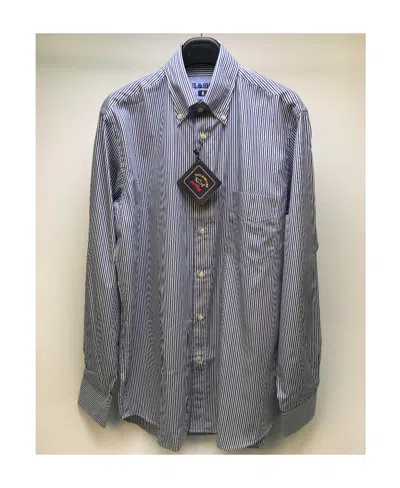 Paul & Shark Lapel Long-sleeved Shirt In Multicolor