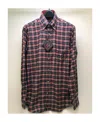 Paul & Shark Lapel Plaid Long-sleeved Shirt In Black