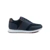 PAUL & SHARK LEATHER AND SUEDE SNEAKERS