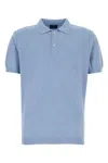 Shop Paul & Shark Light Blue Short Sleeves Polo