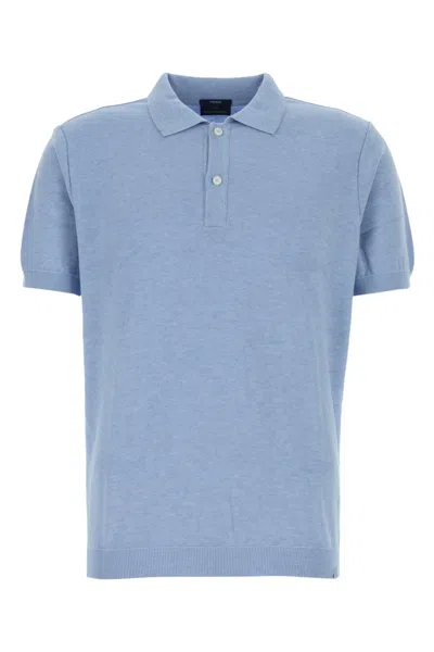 Paul & Shark Light Blue Short Sleeves Polo