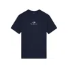 Paul & Shark T-shirt In Cotone Light Jersey Con Stampa In Blu