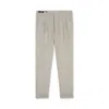 Paul & Shark Pantalone Chino In Lino Con Pinces In Sabbia