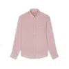 Paul & Shark Camicia In Lino Seersucker In Bianco Righe Arancio