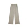Paul & Shark Pantalone Wide Leg In Lino In Sabbia